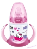 NUK Hello Kitty first choice 150 ml tanulópohár / cumisüveg